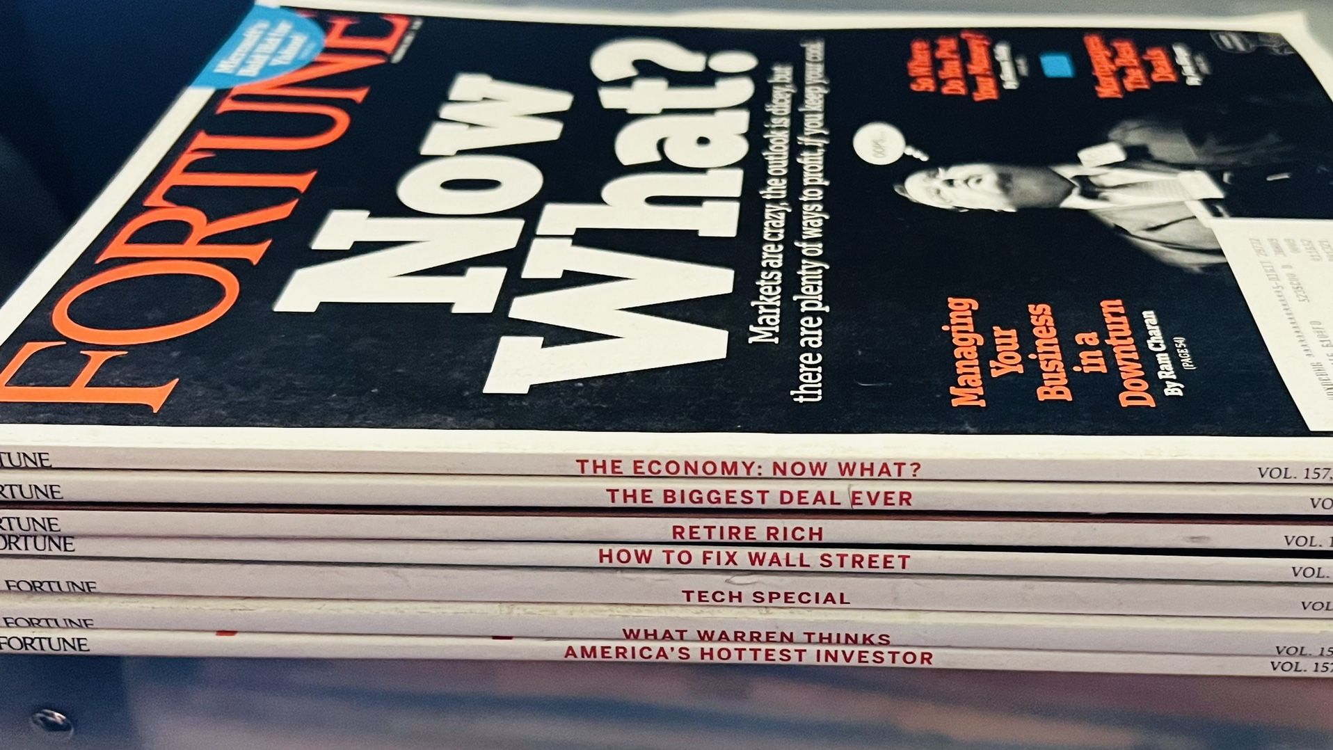 2008 Fortune Magazines (7 Total)