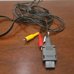 OEM Nintendo AV Cable – SNES / N64 / GameCube – Tested (Read Description)