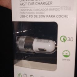 Brand New Factory Sealed 20W-usb-C PD universal Dual Port Fast Charger 