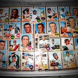 1968 Tops Baseball Cards 