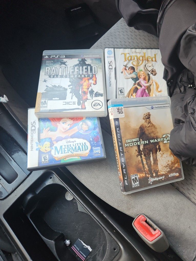 Ps3 And Nintendo Ds Games For Sale Or Trade