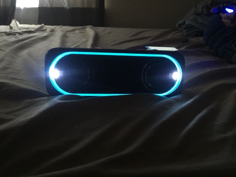 Sony Bluetooth speaker.