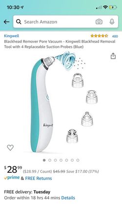 Blackhead Remover Pore Vacuum