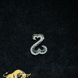 14k Gold Heart Pendant 