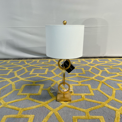 ( Delivery Available ) Safavieh Golden Lamp