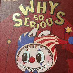 POP MART LABUBU WHY SO SERIOUS JUGGLING CLOWN