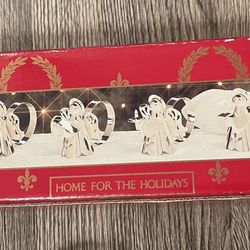 4 Angel Napkin Holders Christmas Decor 