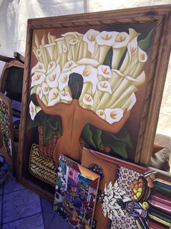 huge diego rivera painting