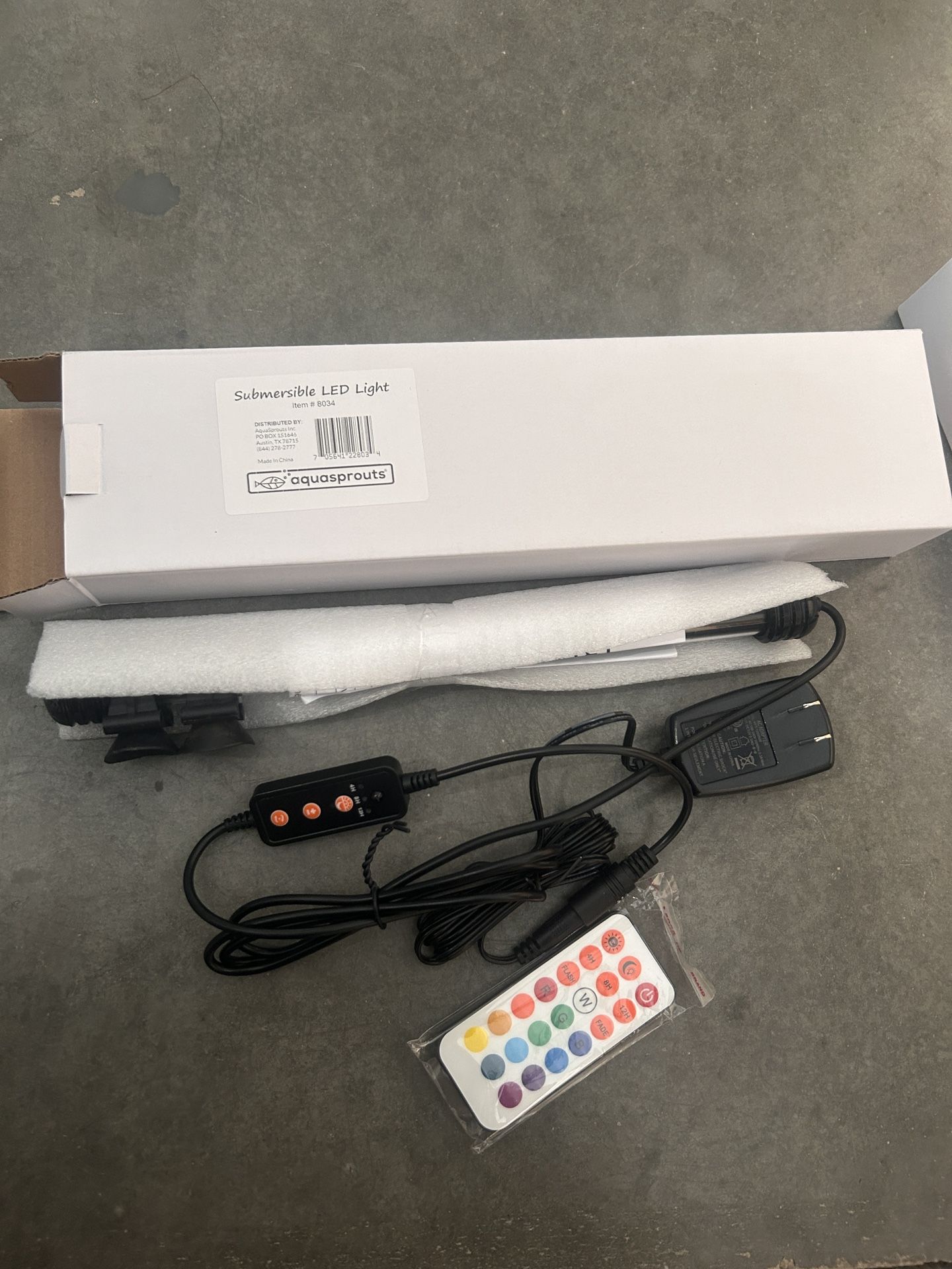 Submersible LED Light for Fish Tank 11.5"