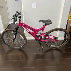 26" Mongoose Spectra Full Suspension Mountain Bike