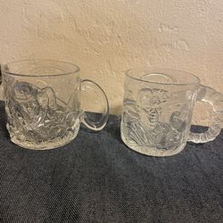McDonald’s Batman Forever 1995 Glass Mugs 