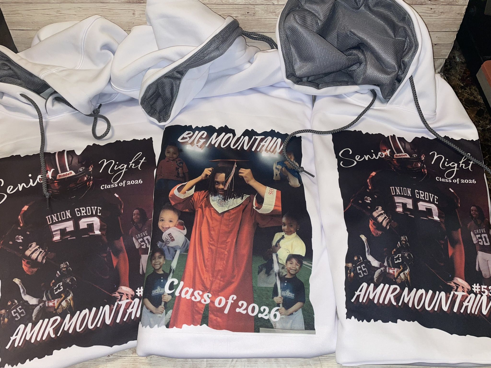 Senior Football Night Hoodies