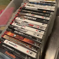 24 Play Station 3 Games