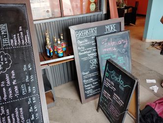 Chalk Boards An A Frame 