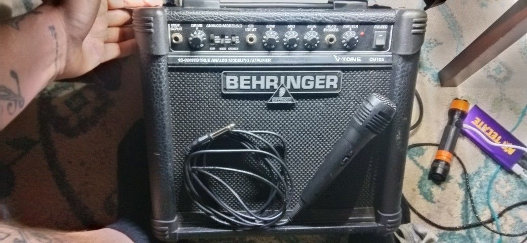 Behringer Amp And Mic