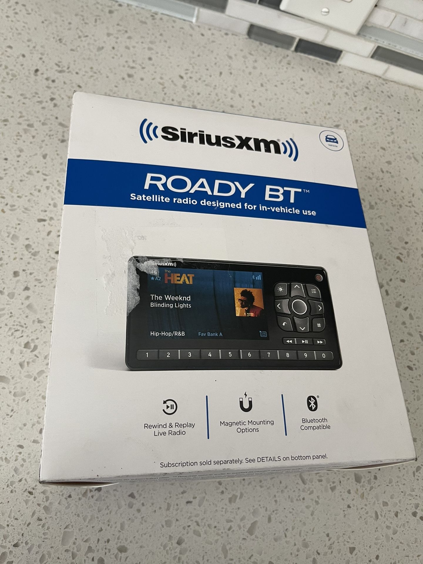 Satellite Sirus XM Roady BT 
