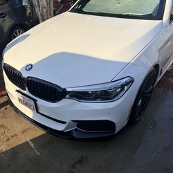 Alpine White 2017 BMW 540i M Sport