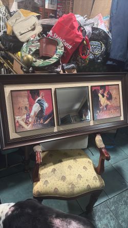 Vintage mirror frame