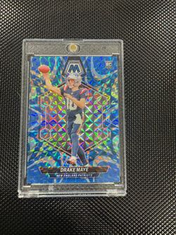 2024 Panini Mosaic Drake Maye Rookie Card #303 New England Patriots