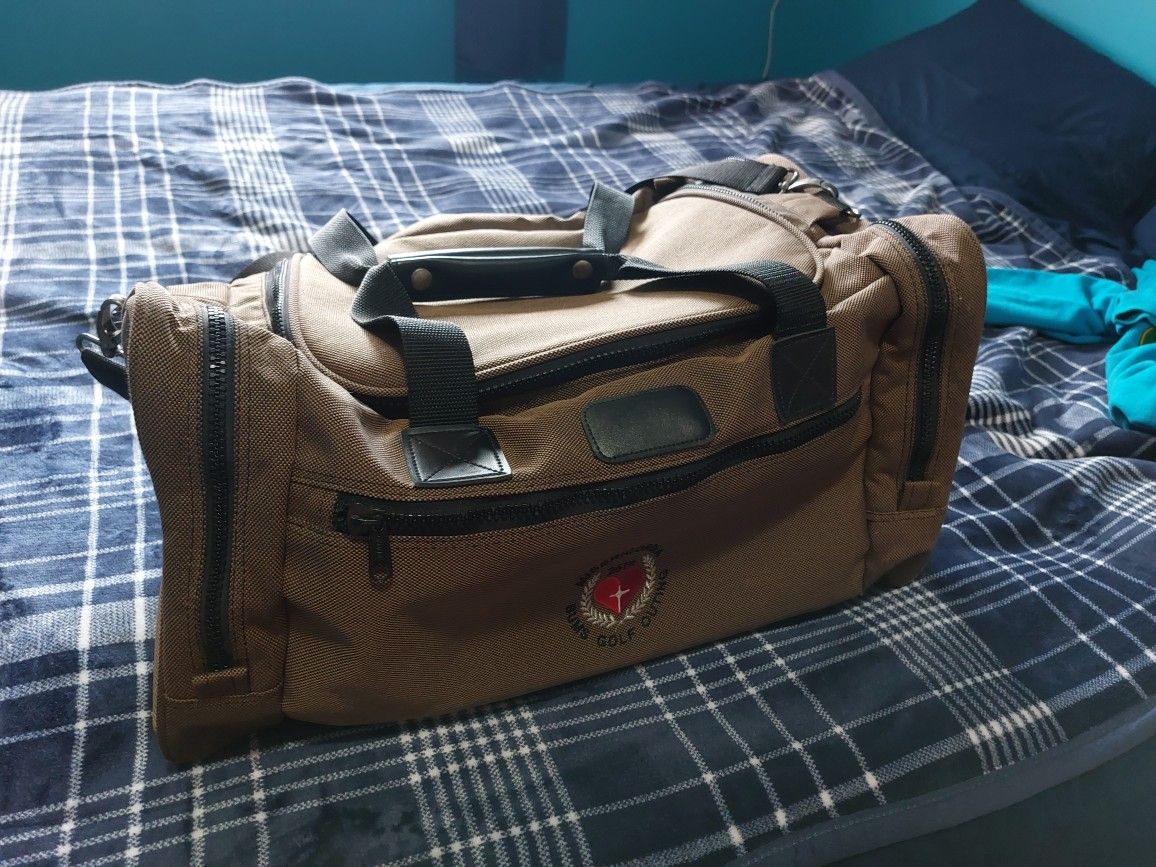 Vintage gemline duffle bag