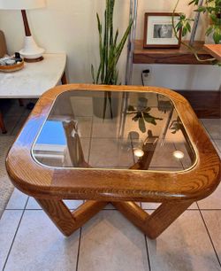 Vintage Solid Oak Table