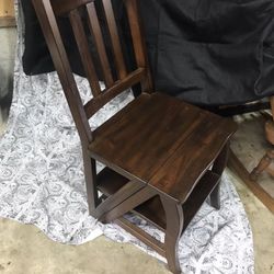NW Fine Furnishings chair/step stool