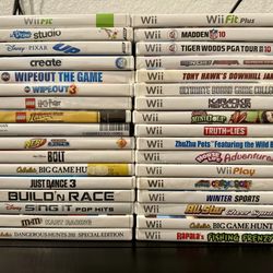 Wii, Ps1, Xbox Games Bundle Lot 1 For 1 Tested