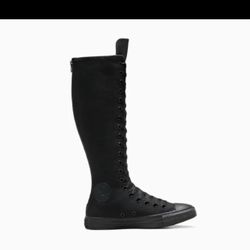 Converse Chuck Taylor All Star XXHi Shoes Womens Black Knee High A12325C New