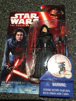 Kylo Ren unmasked 3.75-Inch Figure Star Wars The Force Awakens Snow Mission