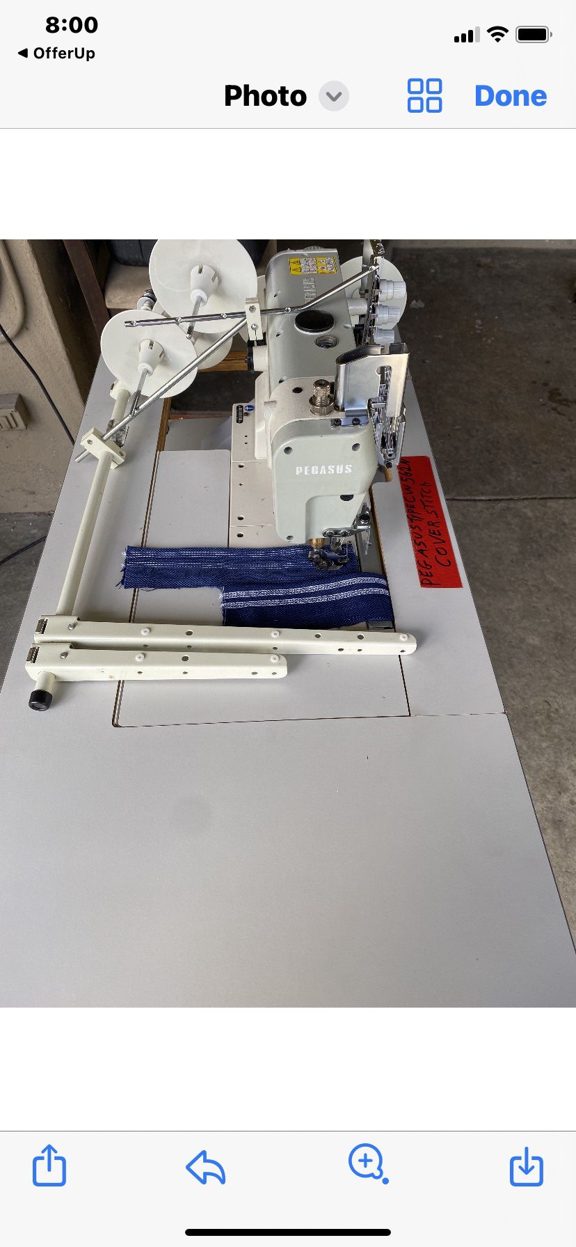 INDUSTRIAL SEWING’S MACHINE 