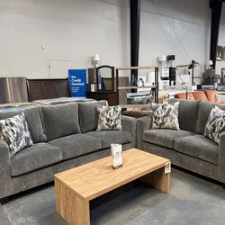 2-piece sofa and loveseat set American made