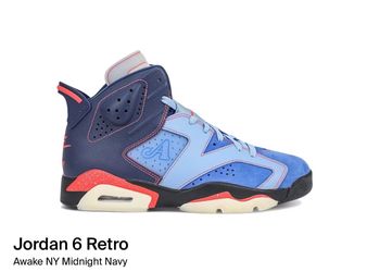 Jordan 6 Retro Awake NY Midnight Navy