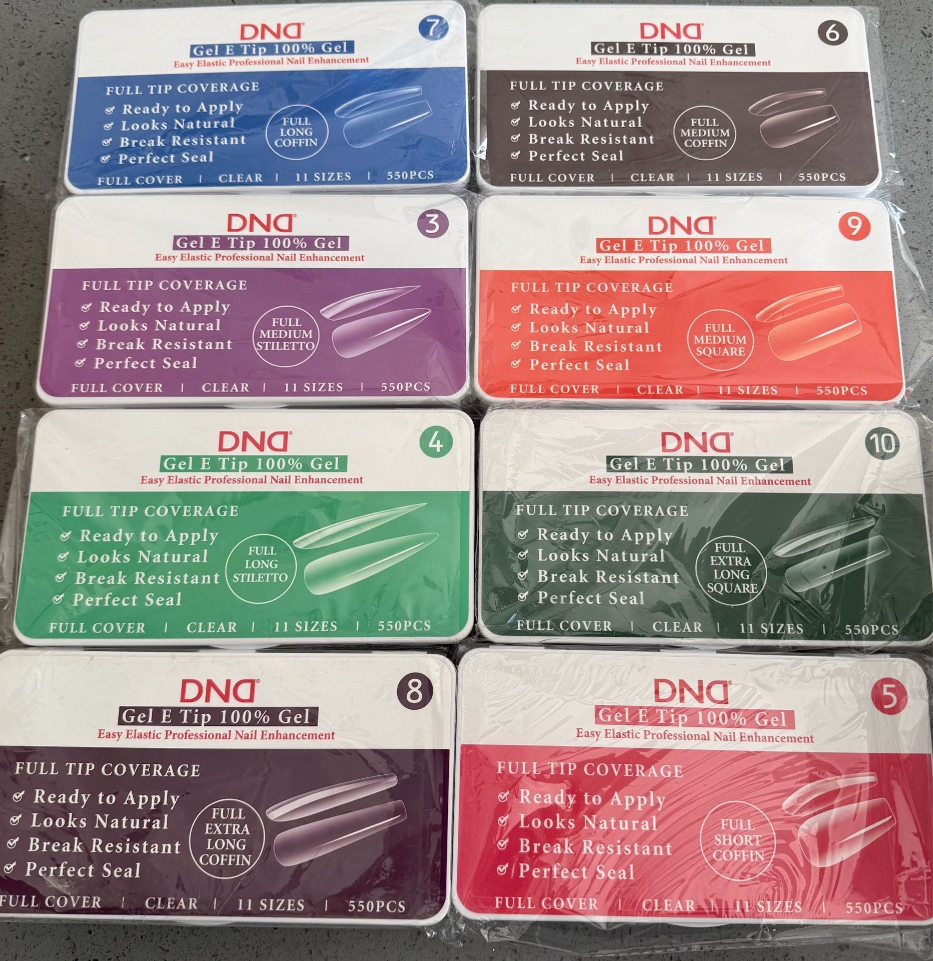 DND Gel Tips