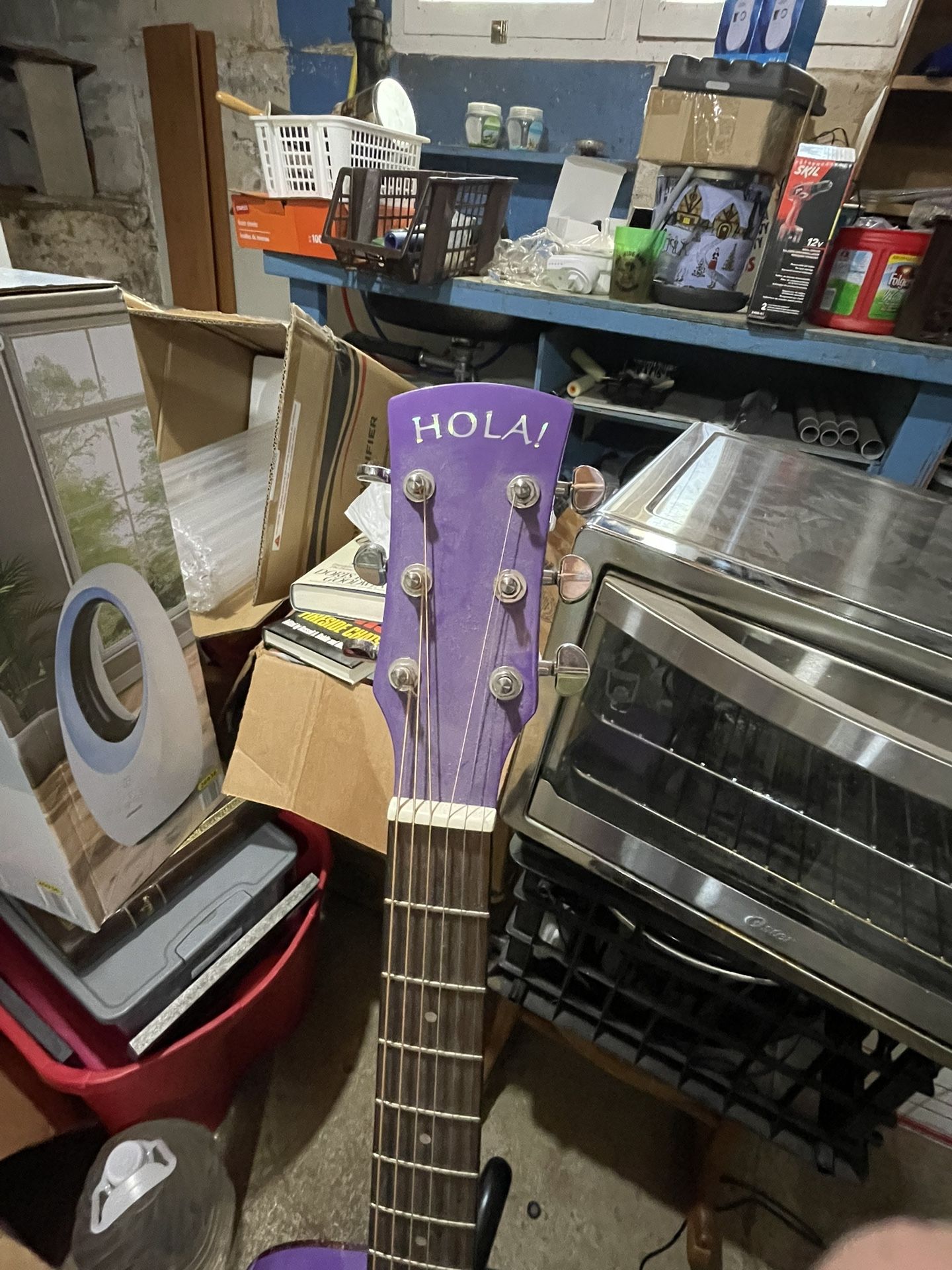 Purple Hola Acoustic Guitar