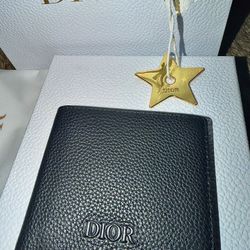 DIOR Oblique Prive Bifold Wallet Icons Calfskin