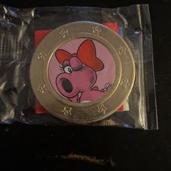 Super Mario Wonderball Coin Birdo