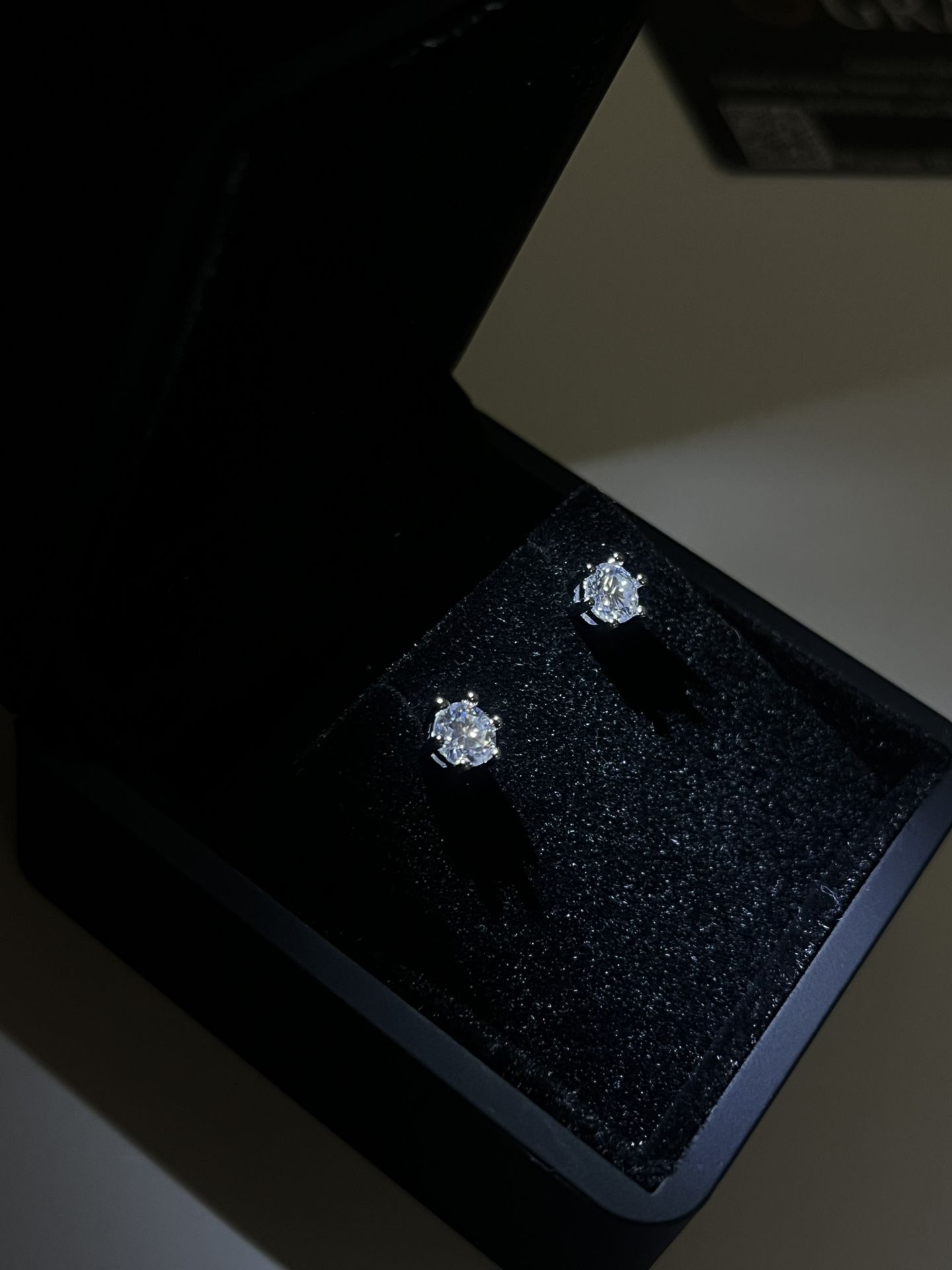 Moissanite Stud Earrings