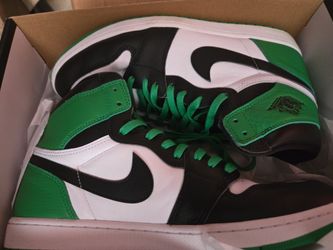 Like New Green Air Jordan 1s Sz 13