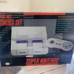 Super Nintendo Control Set - CIB