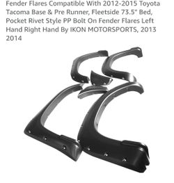 Toyota Tacoma Fender Flares