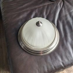 2 Flush Mount Light Fixtures 