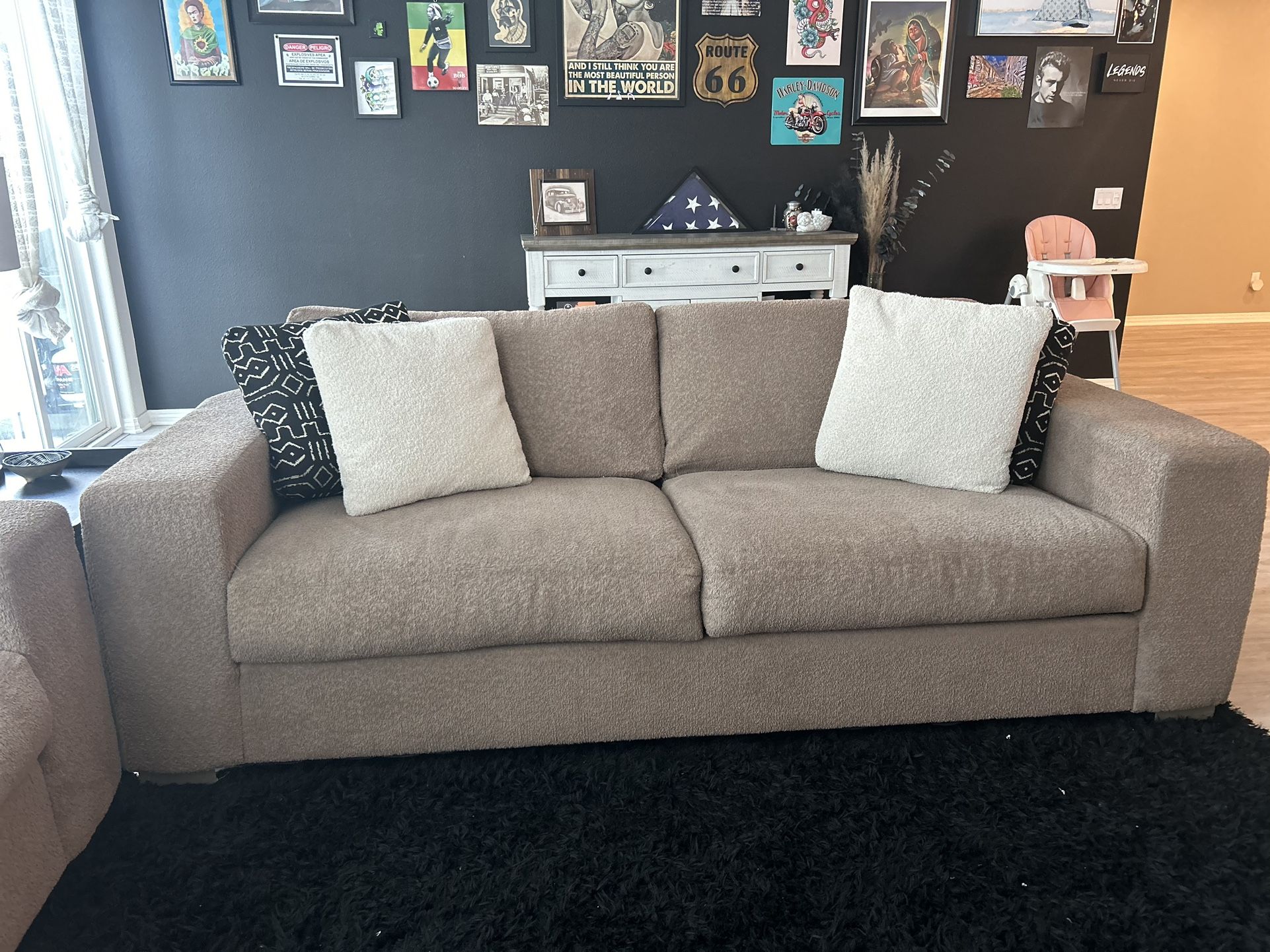 Custom Sherpa Couches