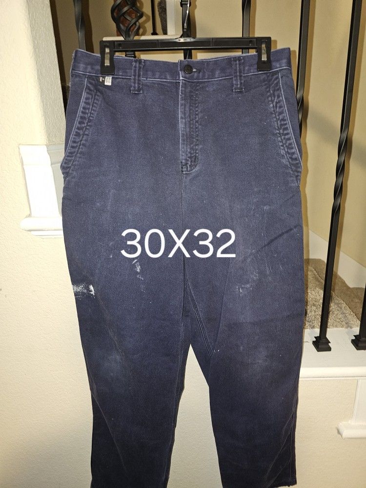 CARHARTT FRC NAVY BLUE PANT