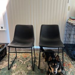 Mid Century Bucket Chair, Black