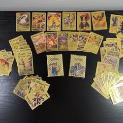 Pokémon Gold Pack - 55pc Brand New Sealed Fan Made Collectors Cards