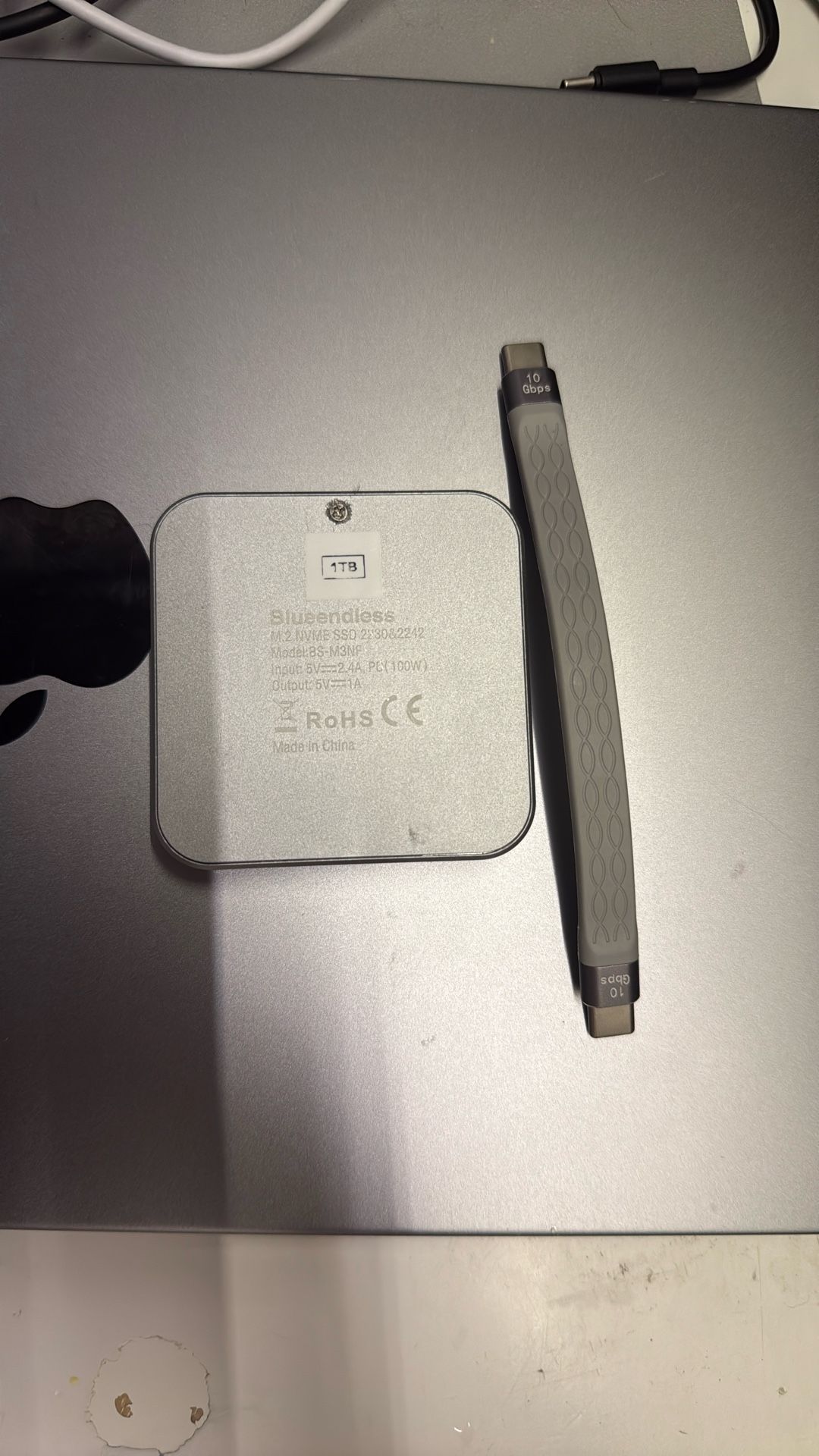 Magnetic 1TB Portable SSD with Cooling Fan (updated)