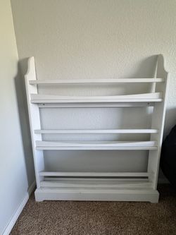 White Bookshelf