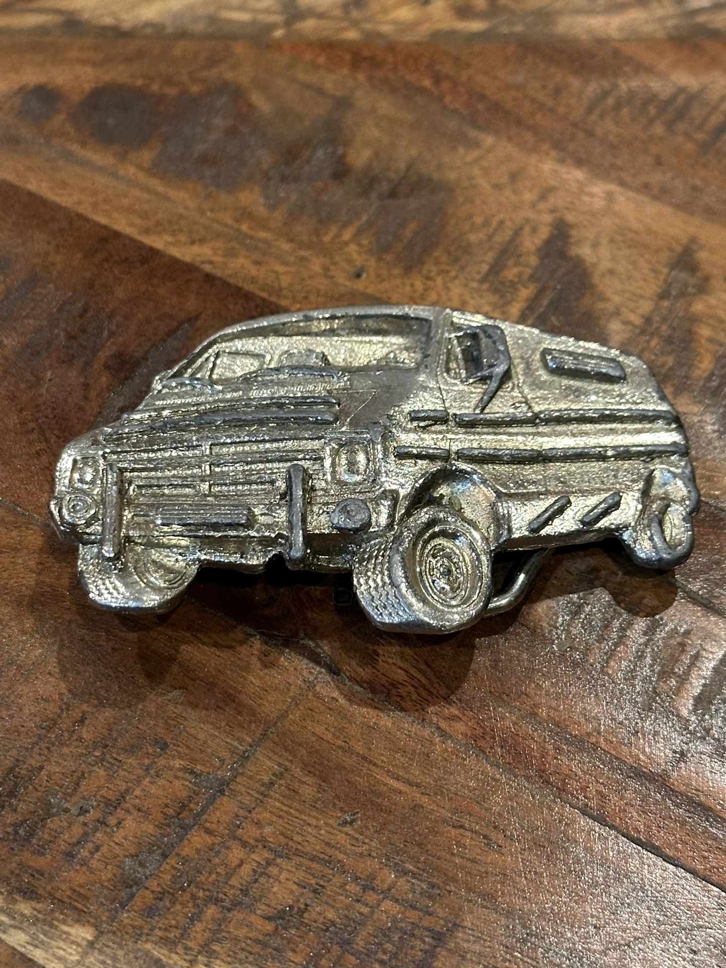 Vintage 70s Hippy Van Belt Buckle
