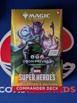 MTG Marvel Superheroes Doom Prevails Collector Commander Deck