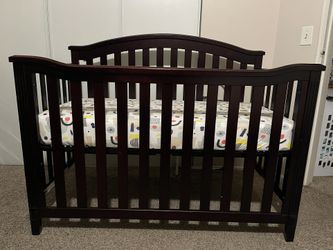 wood crib for baby